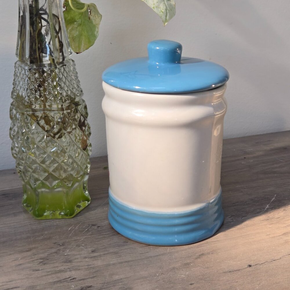 3 For 35 💕✨️Vintage Porcelain Drippings Jar with Duck Motif - Picture 5 of 6